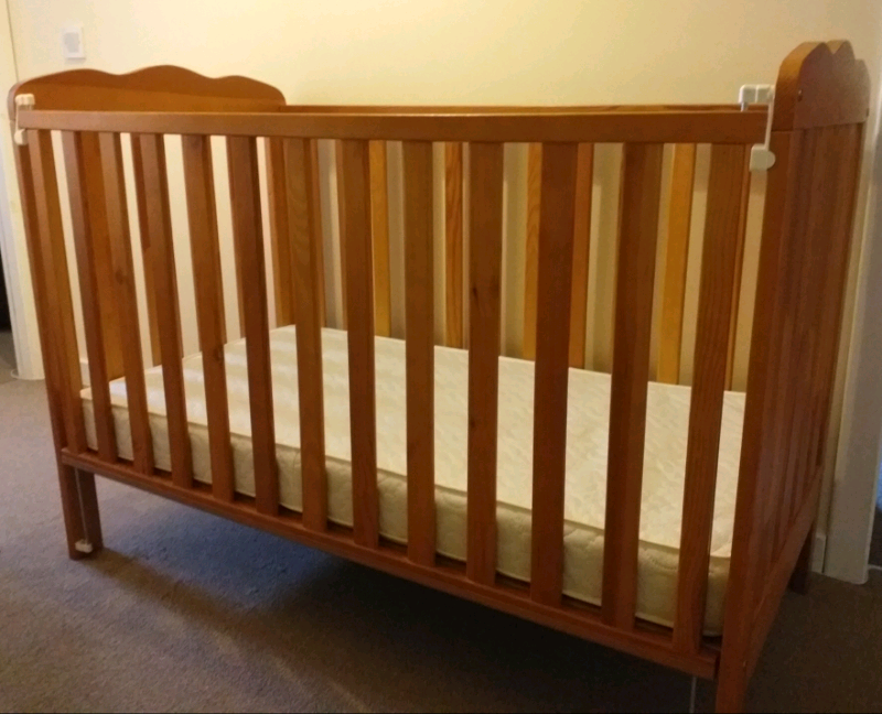 drop side cot argos